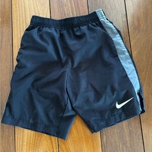 Boys Nike Black Athletic Shorts